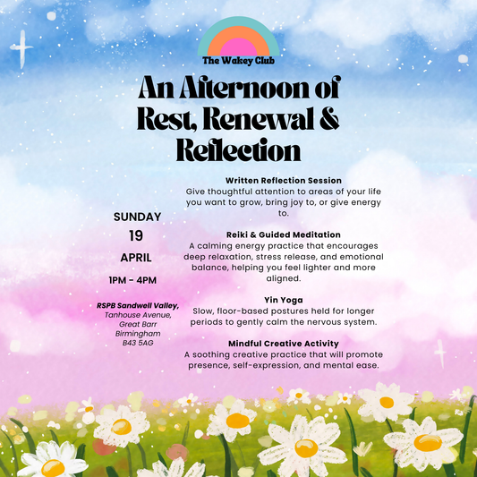 An Afternoon of Rest, Renewal & Reflection